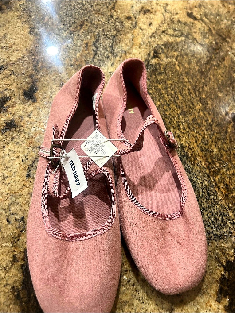 Old Navy Pink Girls Mary Jane Flats NWT